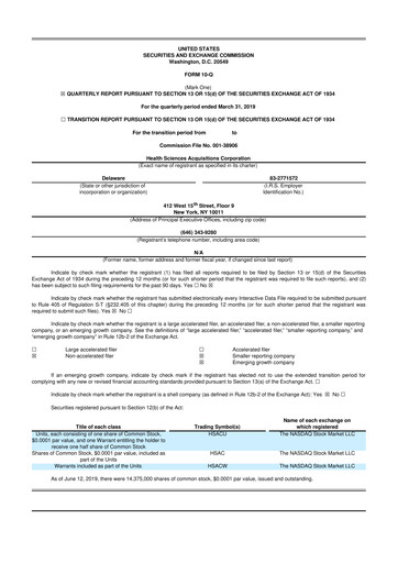 Thumbnail Immunovant 10-Q Quarterly Report FY2019 