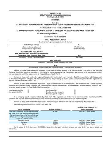 Vorschaubild Triller Group 10-Q Quartalsbericht  