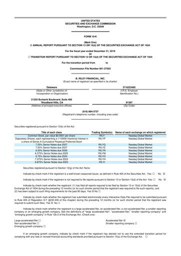 Thumbnail BRC Group Holdings 10-K Annual Report 2019