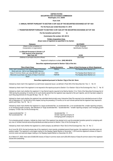 Thumbnail Katapult Holdings 10-K Annual Report 2019