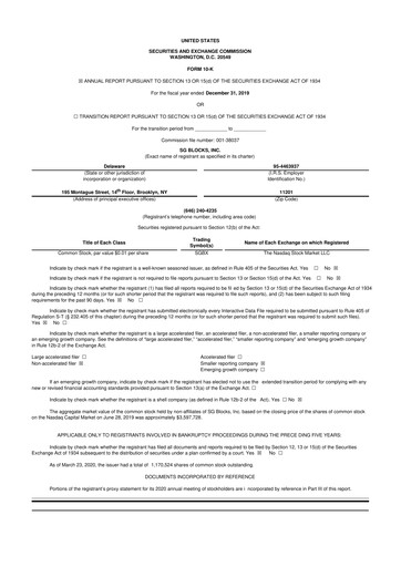 Vorschaubild Safe & Green Holdings 10-K Jahresbericht 2020