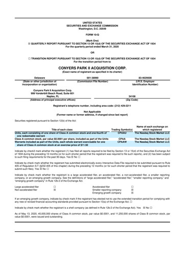 Thumbnail Advantage Solutions 10-Q Quarterly Report FY2020 