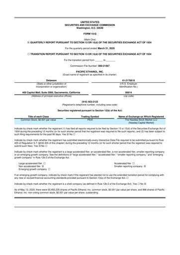 Vorschaubild Alto Ingredients 10-Q Quartalsbericht 2020 