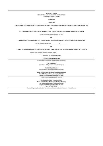 Thumbnail Newegg 20-F Annual Report 2019