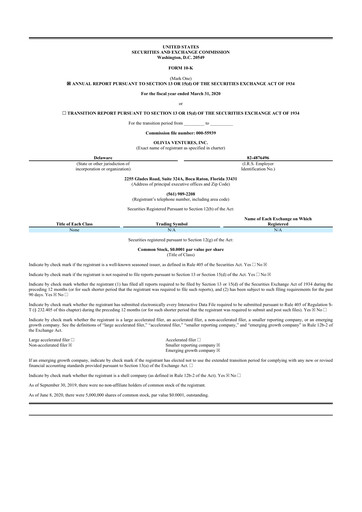 Thumbnail Compass Therapeutics 10-K Annual Report 2020