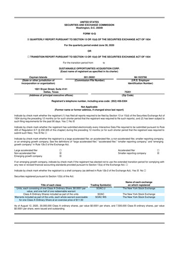 Vorschaubild The Metals Company 10-Q Quartalsbericht 2020 