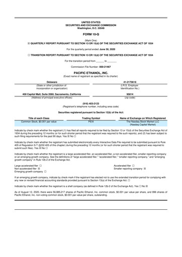Vorschaubild Alto Ingredients 10-Q Quartalsbericht 2020 
