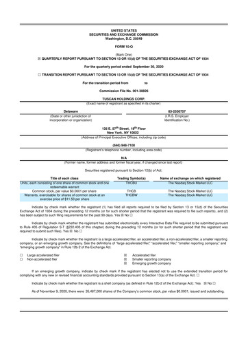 Thumbnail Microvast 10-Q Quarterly Report FY 