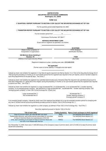 Vorschaubild Evolv Technologies 10-Q Quartalsbericht 2020 