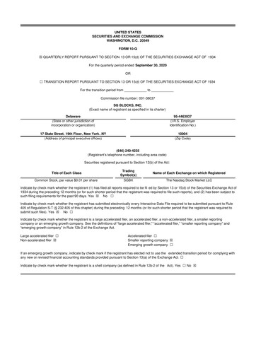 Vorschaubild Safe & Green Holdings 10-Q Quartalsbericht 2020 
