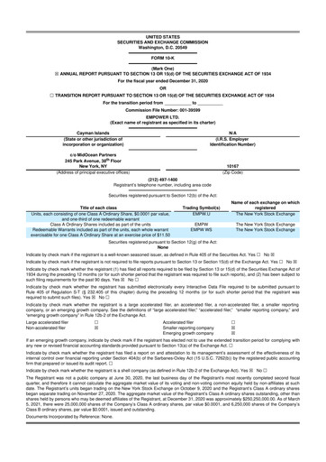 Vorschaubild Holley 10-K Jahresbericht 2020
