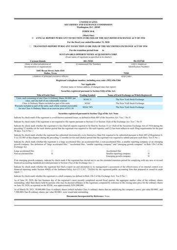 Thumbnail The Metals Company 10-K Annual Report 2020