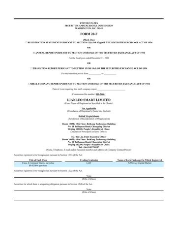 Thumbnail Newegg 20-F Annual Report 2020