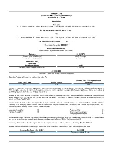 Thumbnail Serve Robotics 10-Q Quarterly Report FY2021 