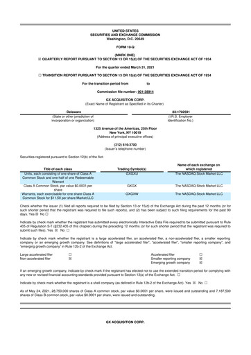 Miniature Celularity 10-Q Rapport trimestriel  