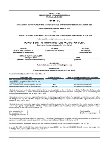 Thumbnail Core Scientific 10-Q Quarterly Report FY2021 