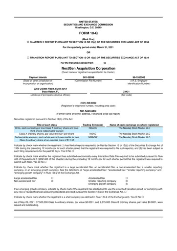 Vorschaubild Xos, Inc. 10-Q Quartalsbericht 2021 