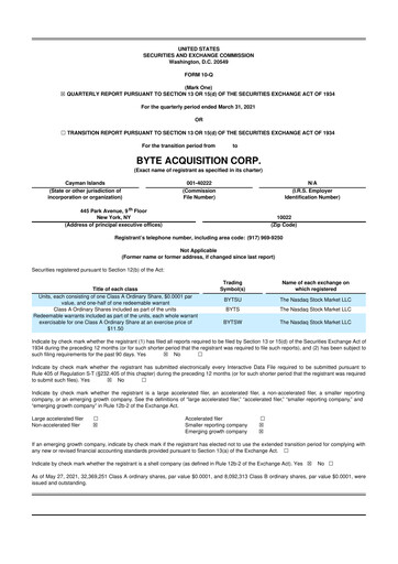 Thumbnail Airship AI 10-Q Quarterly Report FY2021 