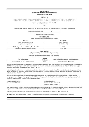Vorschaubild Safe & Green Holdings 10-Q Quartalsbericht 2021 