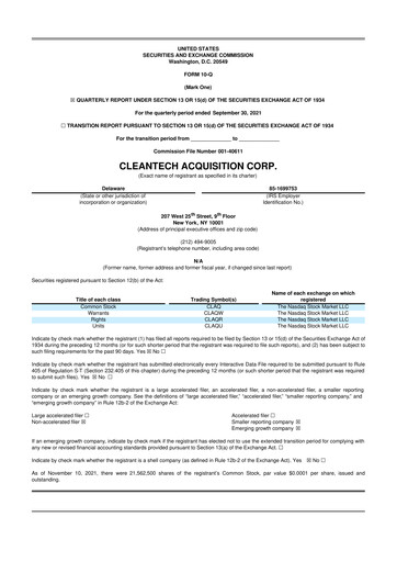 Thumbnail Nauticus Robotics 10-Q Quarterly Report FY2021 