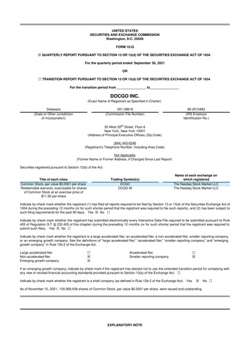 Thumbnail DocGo 10-Q Quarterly Report FY 
