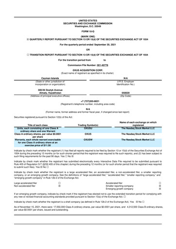 Thumbnail Borealis Foods 10-Q Quarterly Report FY2021 