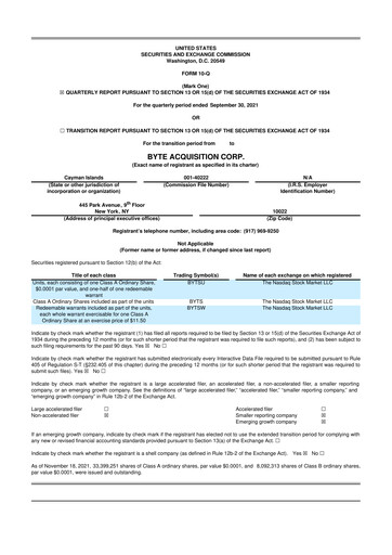 Thumbnail Airship AI 10-Q Quarterly Report FY2021 
