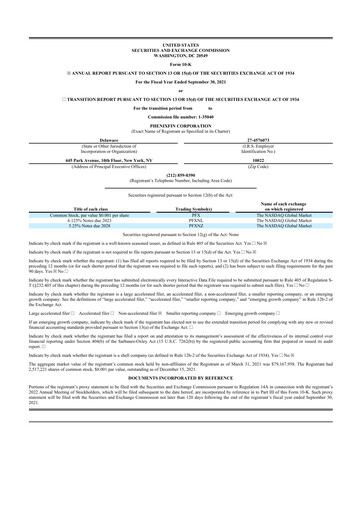 Thumbnail PhenixFIN 10-K Annual Report 