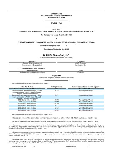Thumbnail BRC Group Holdings 10-K Annual Report 2021