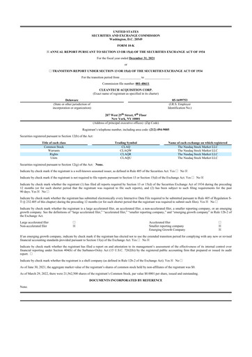 Thumbnail Nauticus Robotics 10-K Annual Report 2021