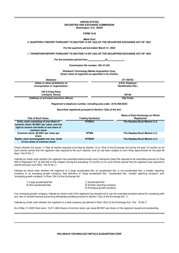 Vorschaubild Evolution Metals & Technologies 10-Q Quartalsbericht 2022 