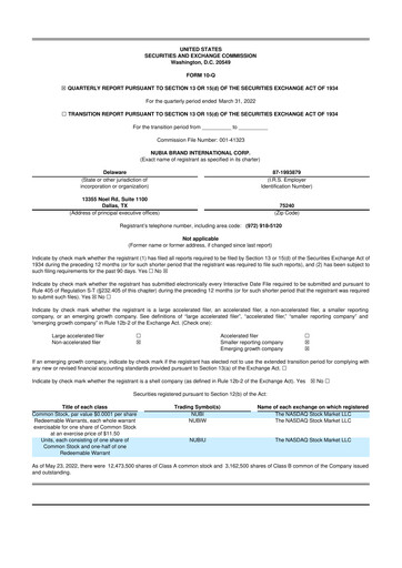 Thumbnail Solidion Technology 10-Q Quarterly Report FY 