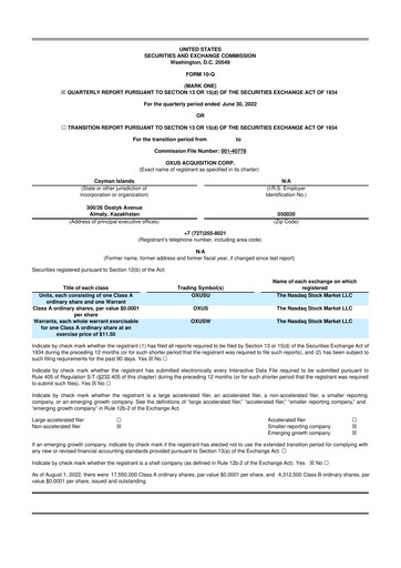 Thumbnail Borealis Foods 10-Q Quarterly Report FY2022 