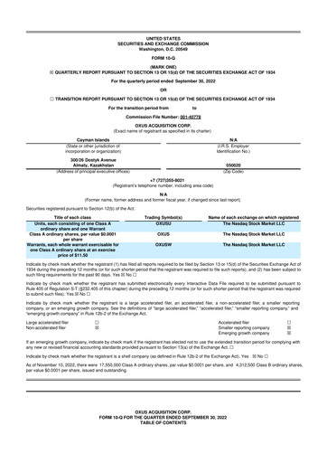 Thumbnail Borealis Foods 10-Q Quarterly Report FY2022 