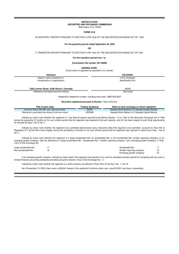 Miniature Gryphon Digital Mining 10-Q Rapport trimestriel 2022 