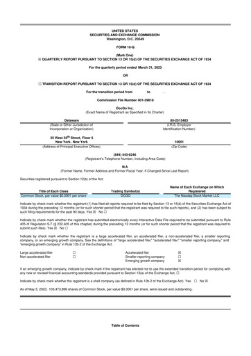 Thumbnail DocGo 10-Q Quarterly Report FY 