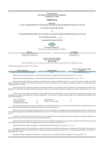 Thumbnail Treasure Global 10-K Annual Report 2023