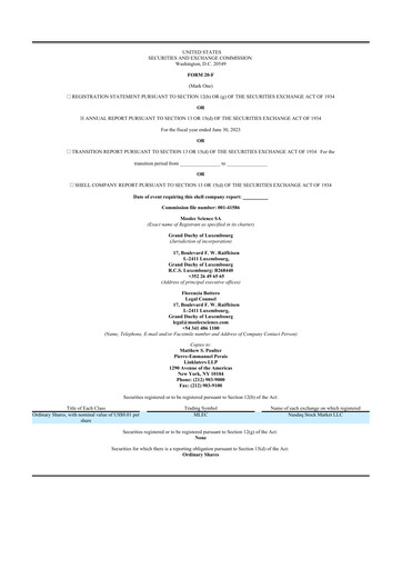 Thumbnail Moolec Science 20-F Annual Report 2023