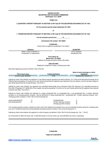 Thumbnail Cyngn 10-Q Quarterly Report FY2023 