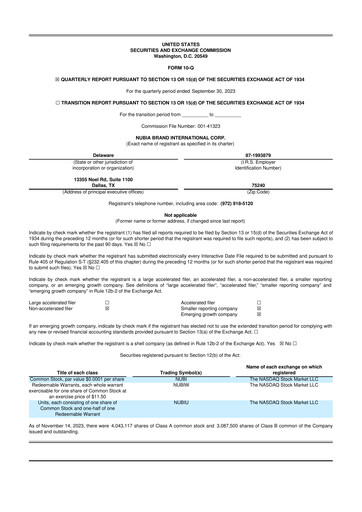 Thumbnail Solidion Technology 10-Q Quarterly Report FY 