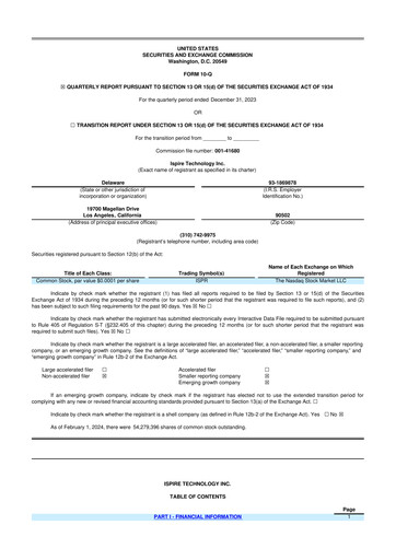 Thumbnail Ispire Technology 10-Q Quarterly Report FY2024 