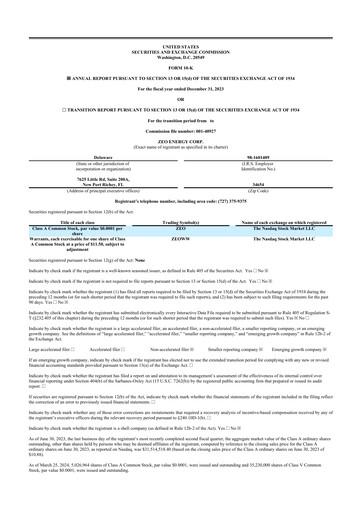 Vorschaubild Zeo Energy 10-K Jahresbericht 2023