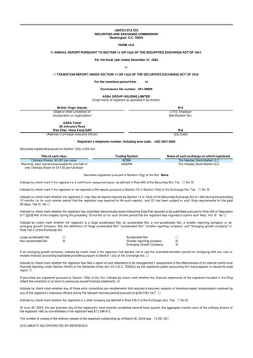 Miniature Triller Group 10-K Rapport annuel 2023