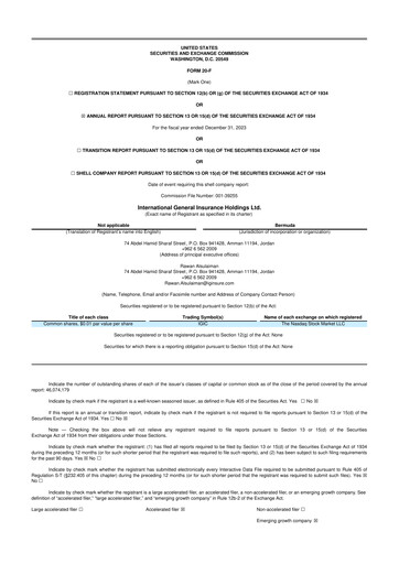 Thumbnail International General Insurance Holdings Ltd. 20-F Annual Report 2023