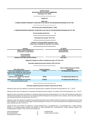 Vorschaubild Evolution Metals & Technologies 10-K Jahresbericht 2023