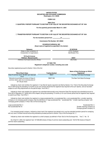 Thumbnail Vicarious Surgical 10-Q Quarterly Report FY2024 