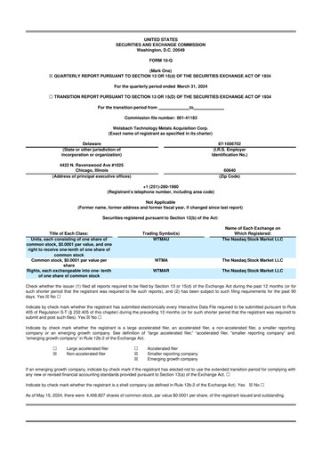 Vorschaubild Evolution Metals & Technologies 10-Q Quartalsbericht 2024 