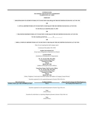 Thumbnail Semilux International 20-F Annual Report 2023