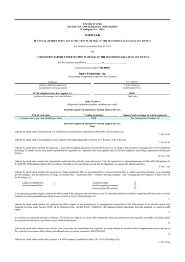 Thumbnail Ispire Technology 10-K Annual Report 2024