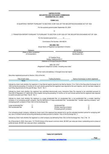 Thumbnail Aeluma 10-Q Quarterly Report FY 